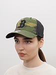 Бейсболка 47 BRAND арт. B-CBRAN02GWP-CM Boston Red Sox MLB (камуфляж)